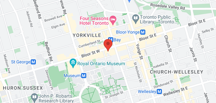 map of #710 -85 BLOOR ST E